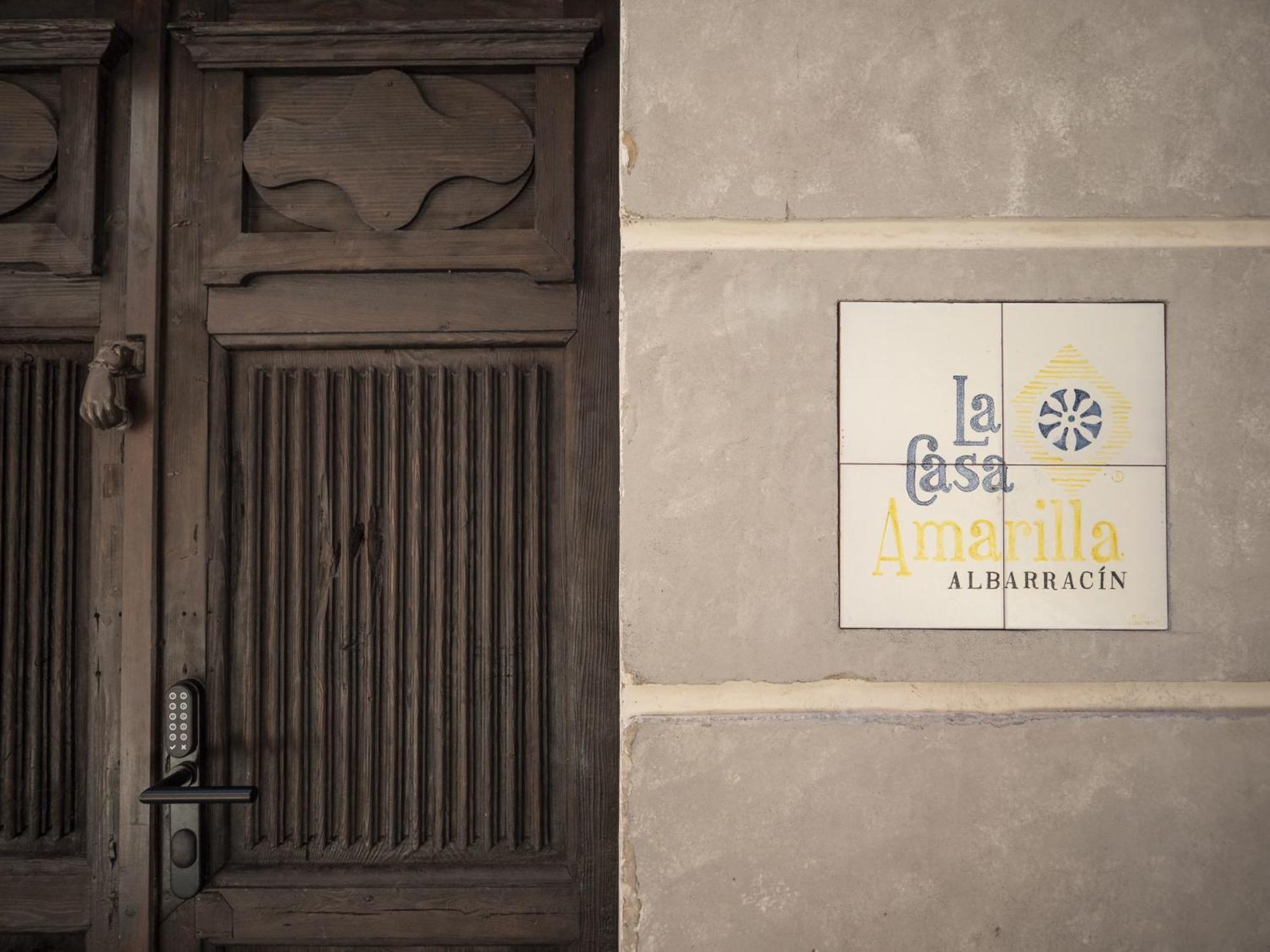 Albarracín La Casa Amarilla Apartamento Enebro מראה חיצוני תמונה
